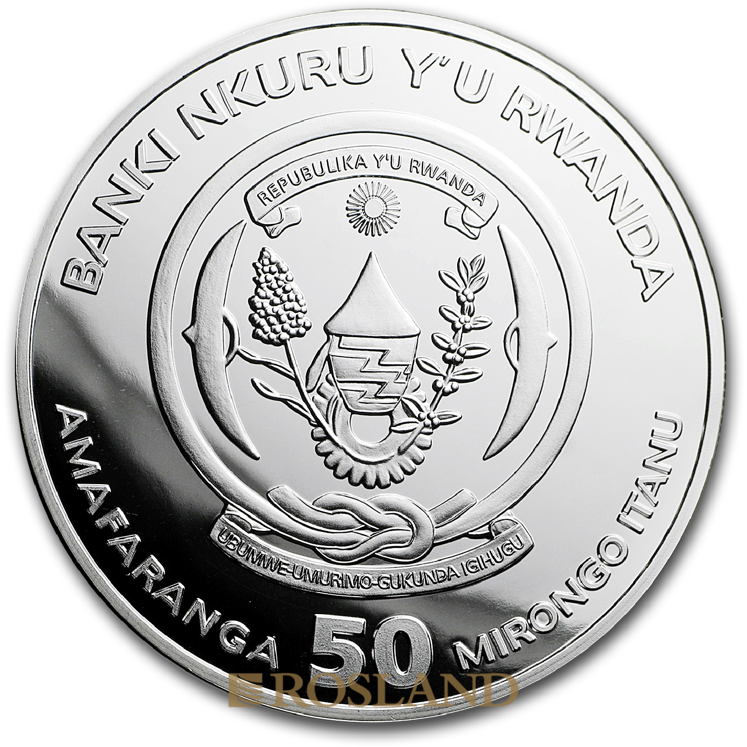 1 Unze Silbermünze Ruanda Wildlife Erdmännchen 2016 PP