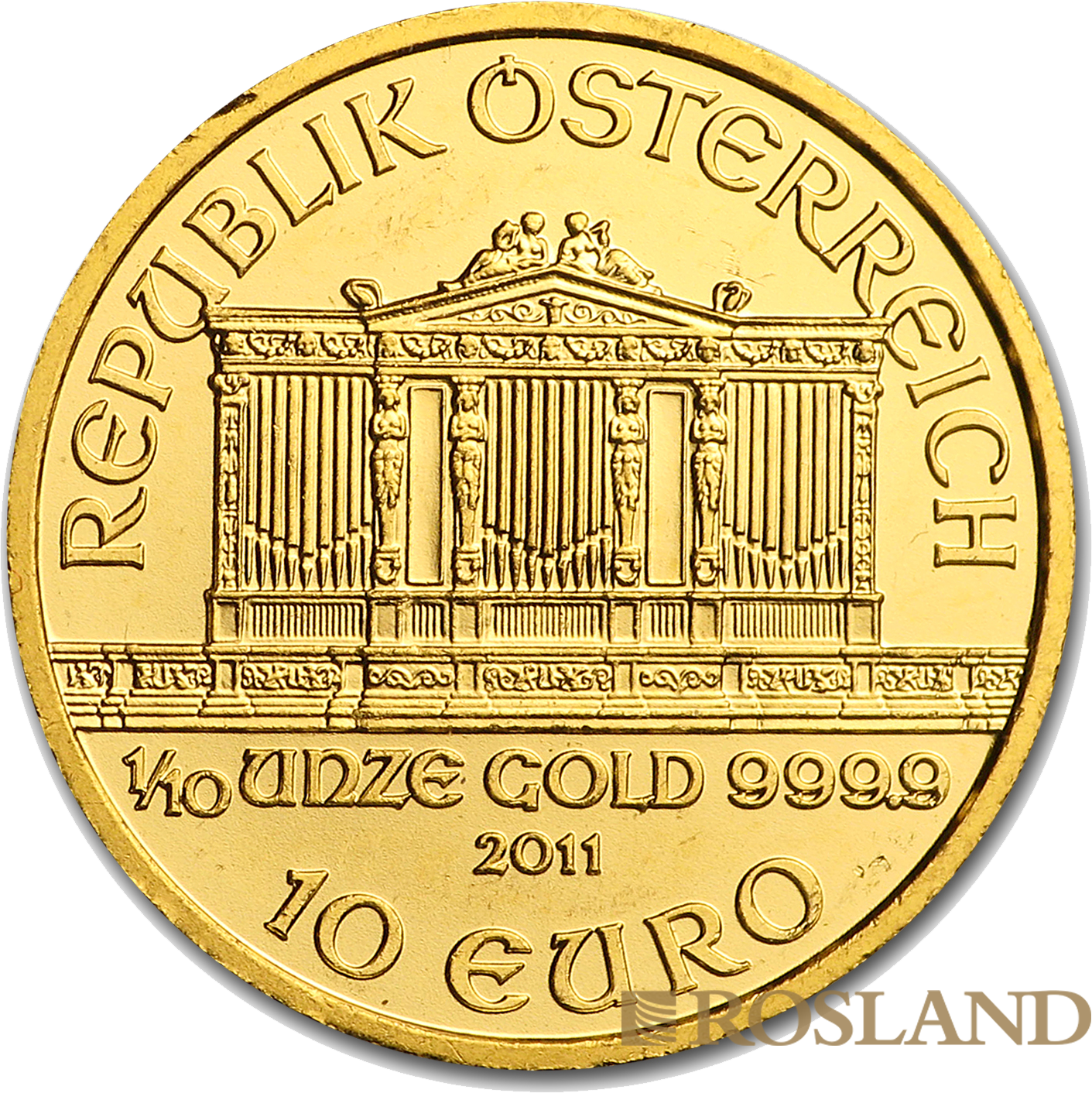 1 10 unze gold philharmoniker