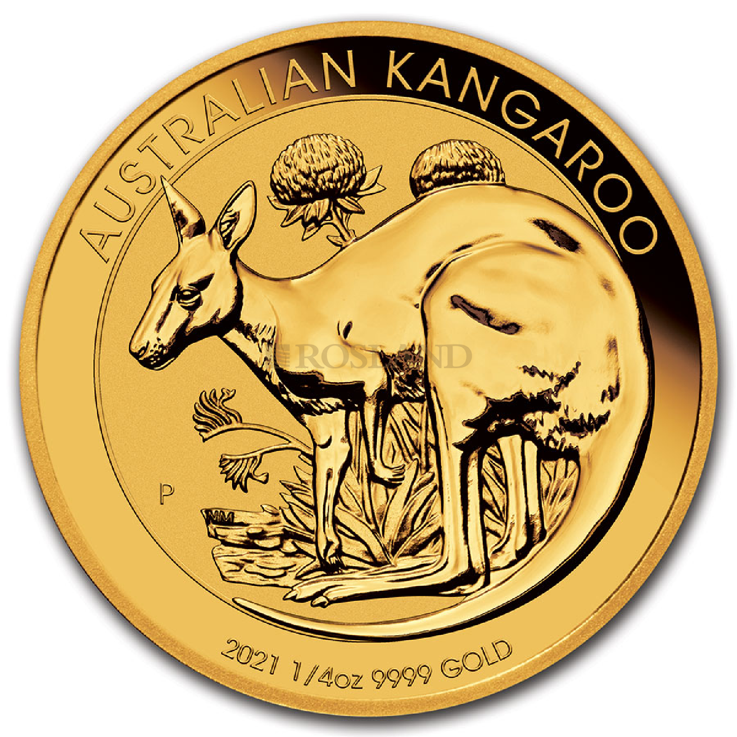 1/4 Unze Goldmünze Australien Känguru 2021