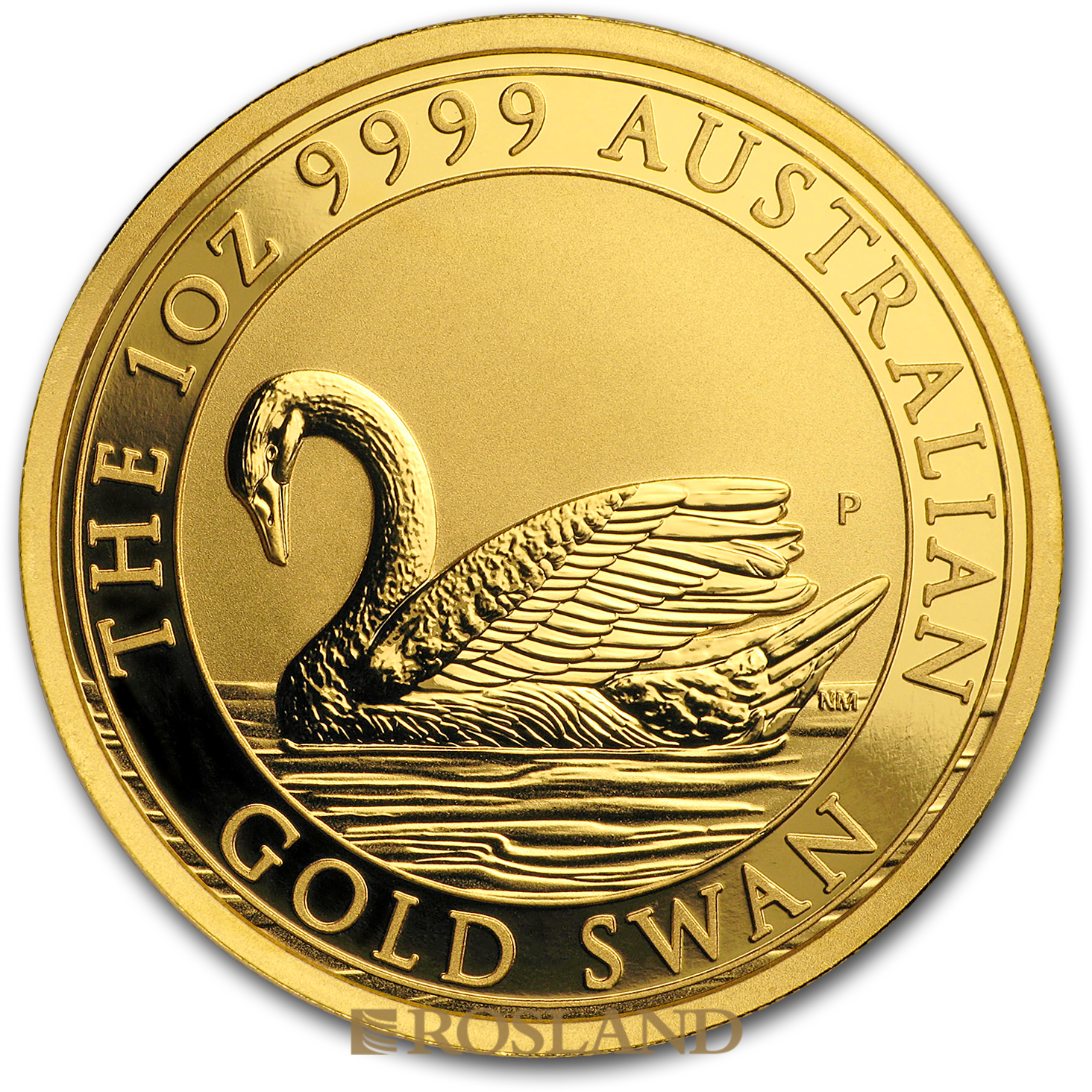 1 Unze Goldmünze Australien Schwan 2017
