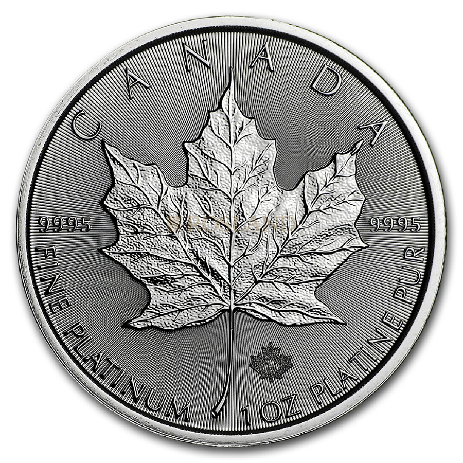 1 Unze Platinmünze Kanada Maple Leaf 2020
