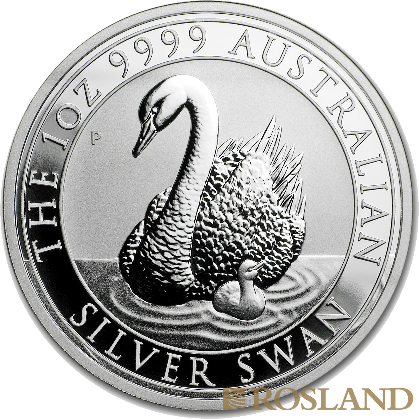 1 Unze Silbermünze Australien Schwan 2018