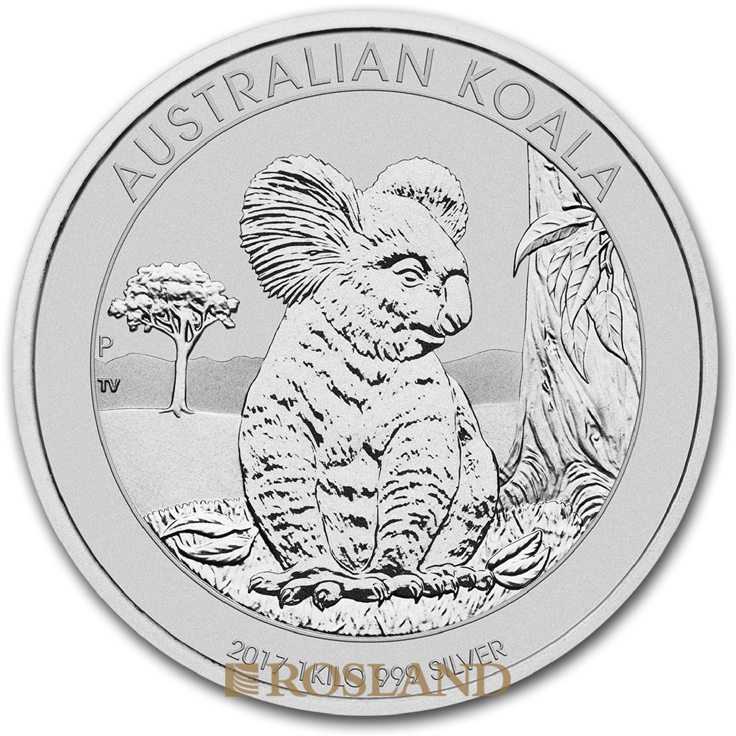 1 Kilogramm Silbermünze Koala 2017