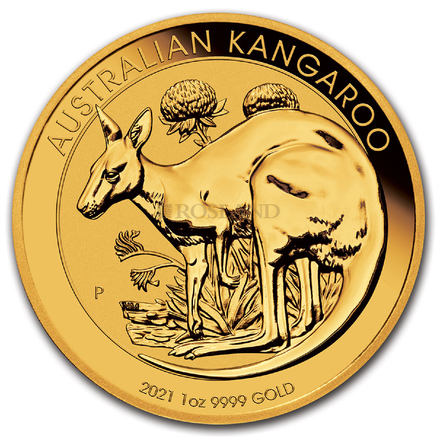 1 Unze Goldmünze Australien Känguru 2021