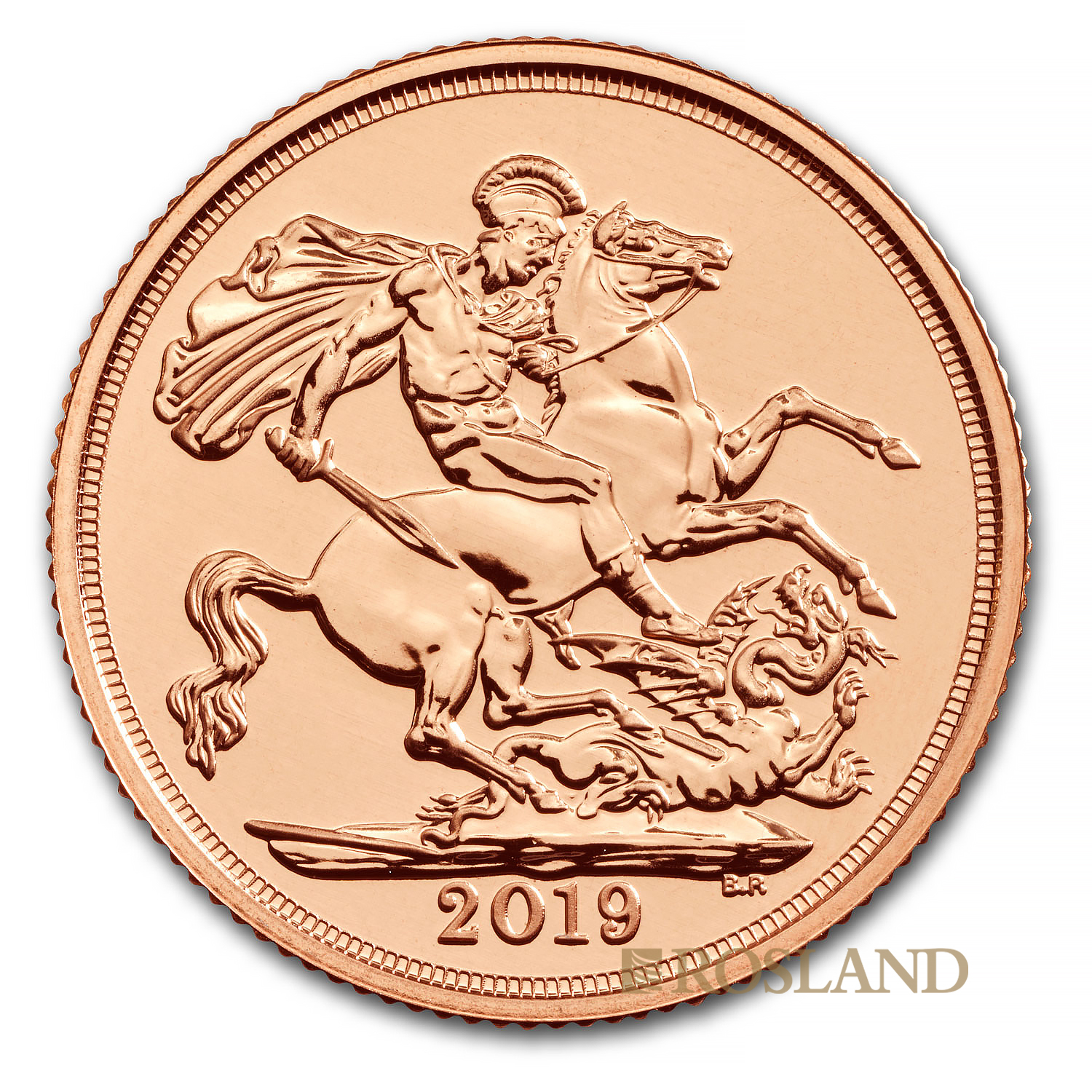1 Sovereign Goldmünze Großbritannien 2019
