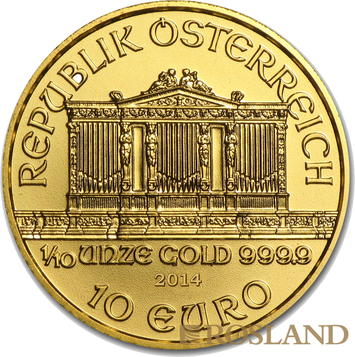 1 10 unze gold philharmoniker