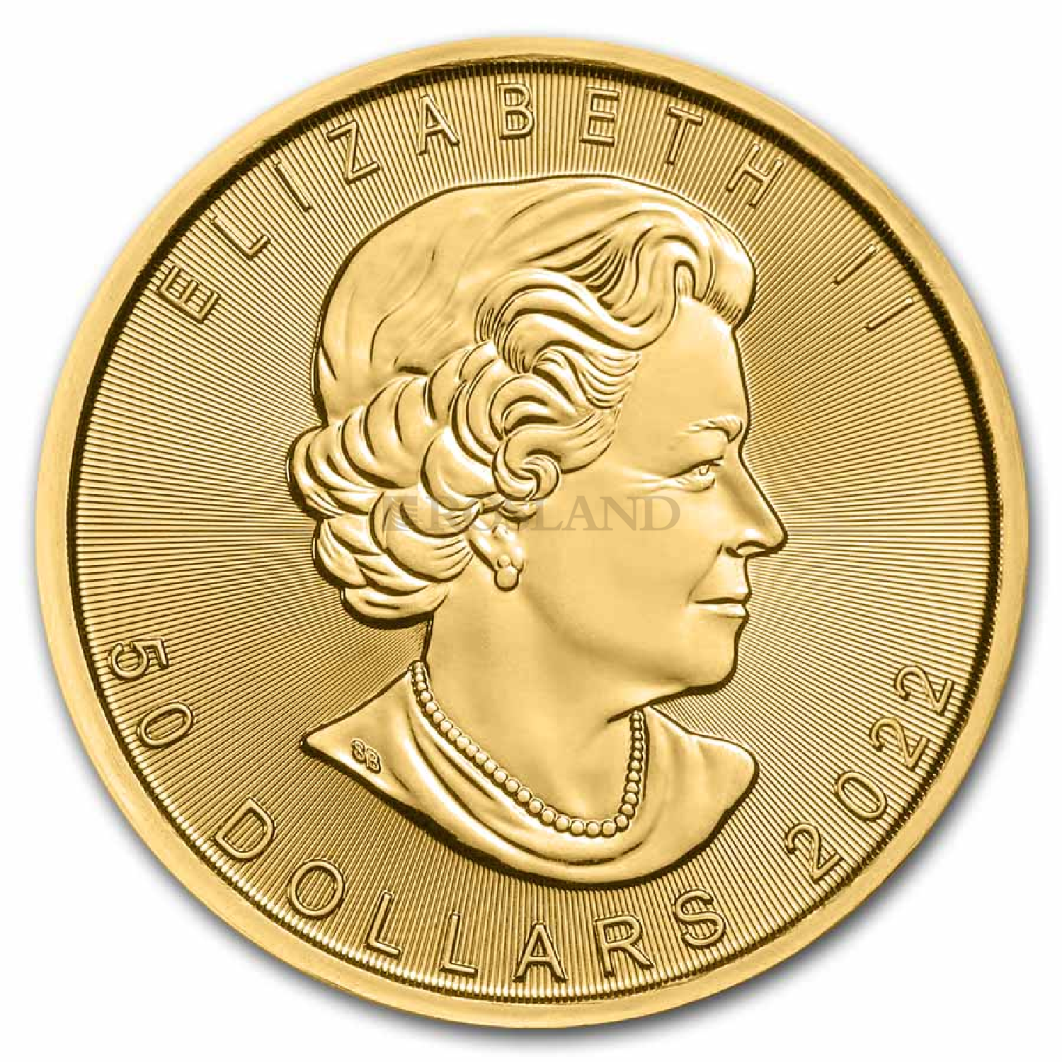1 Unze Goldmünze Kanada Maple Leaf 2022