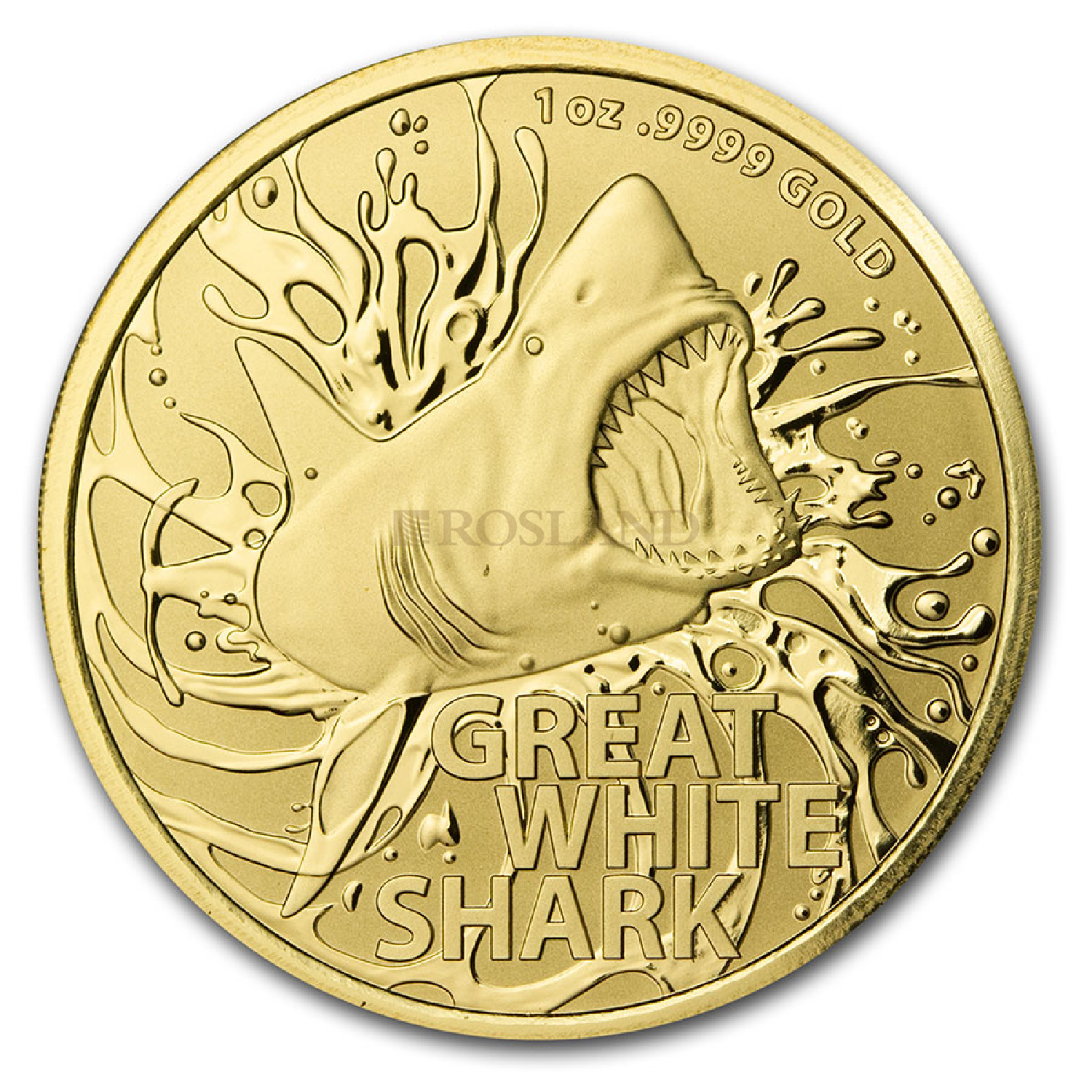 1 Unze Goldmünze RAM Australia's Most Dangerous Great White Shark 2021 (Box, Zertifikat)