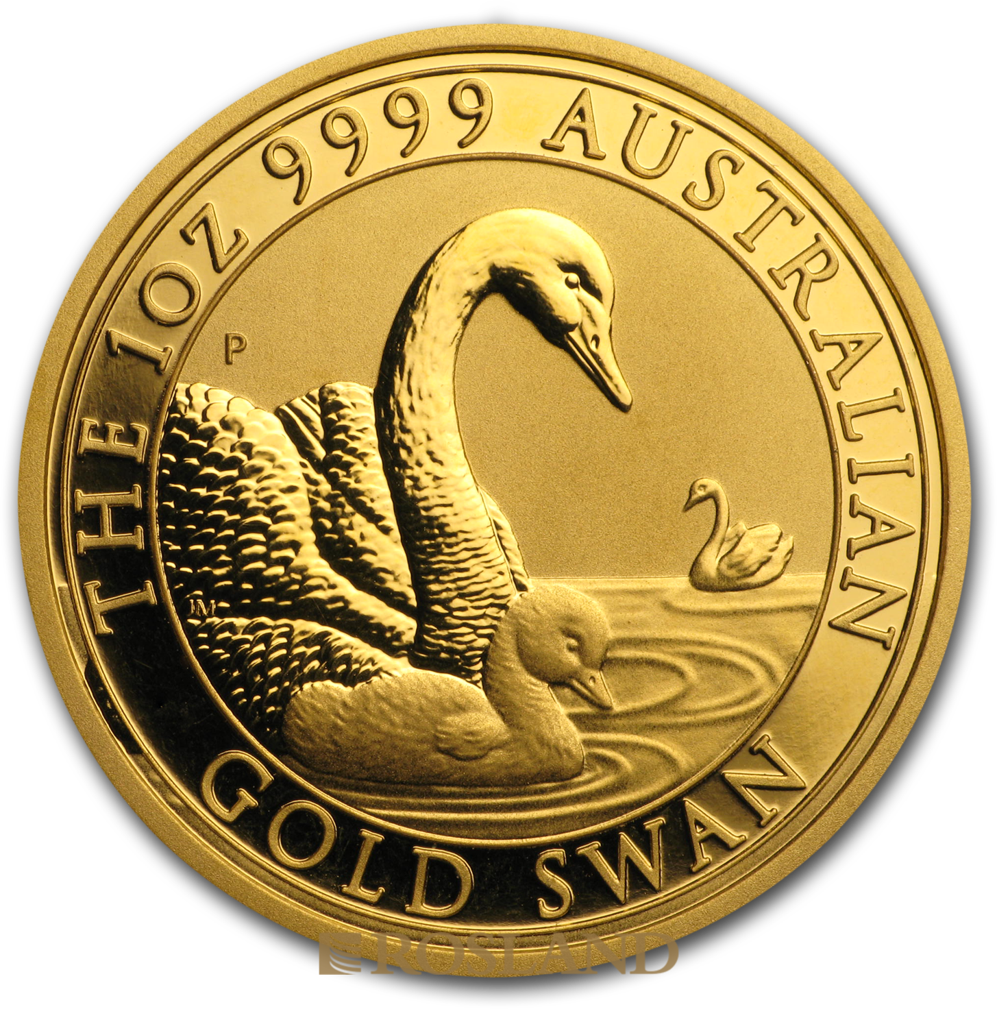 1 Unze Goldmünze Australien Schwan 2019