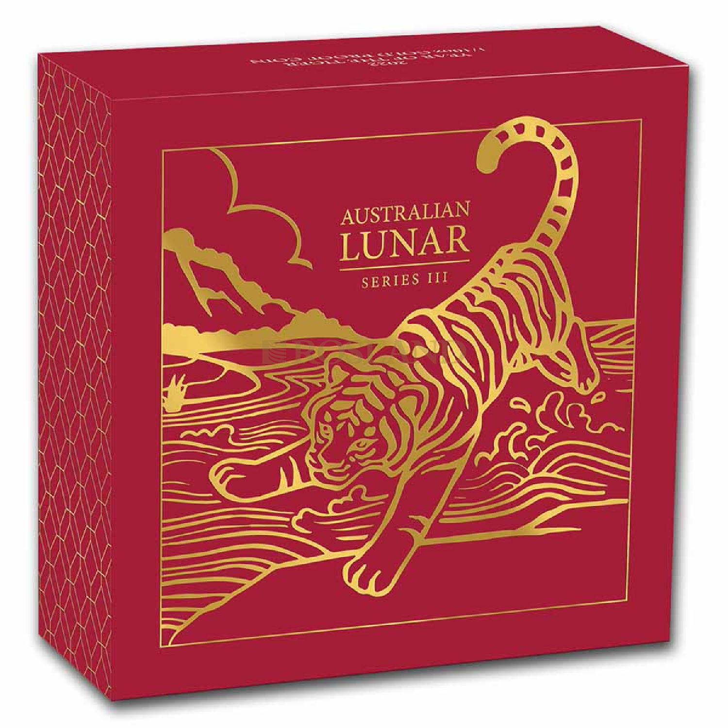 1/10 Unze Goldmünze Lunar 3 Tiger 2022 PP (Box, Zertifikat)
