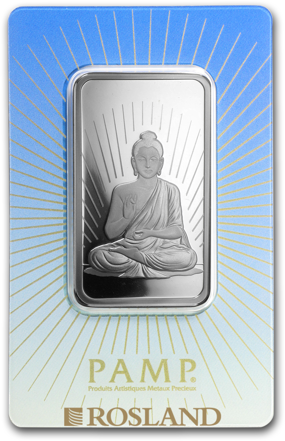 1 Unze Silberbarren PAMP Religion - Buddha