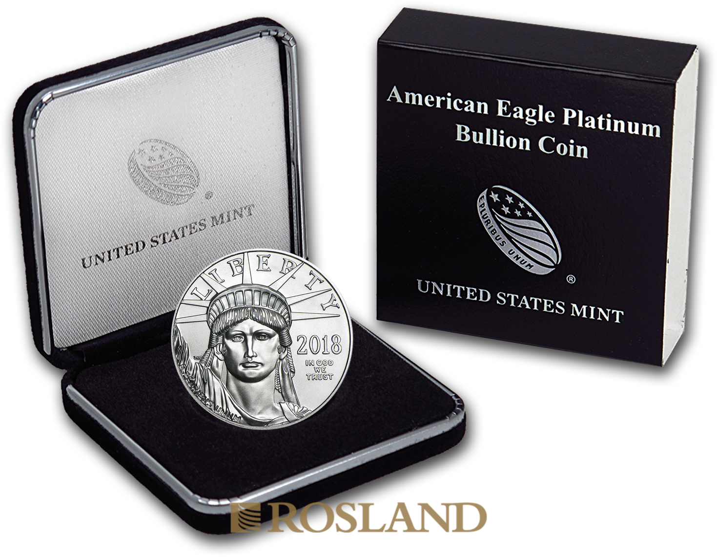 1 Unze Platinmünze American Eagle 2018 (Box)