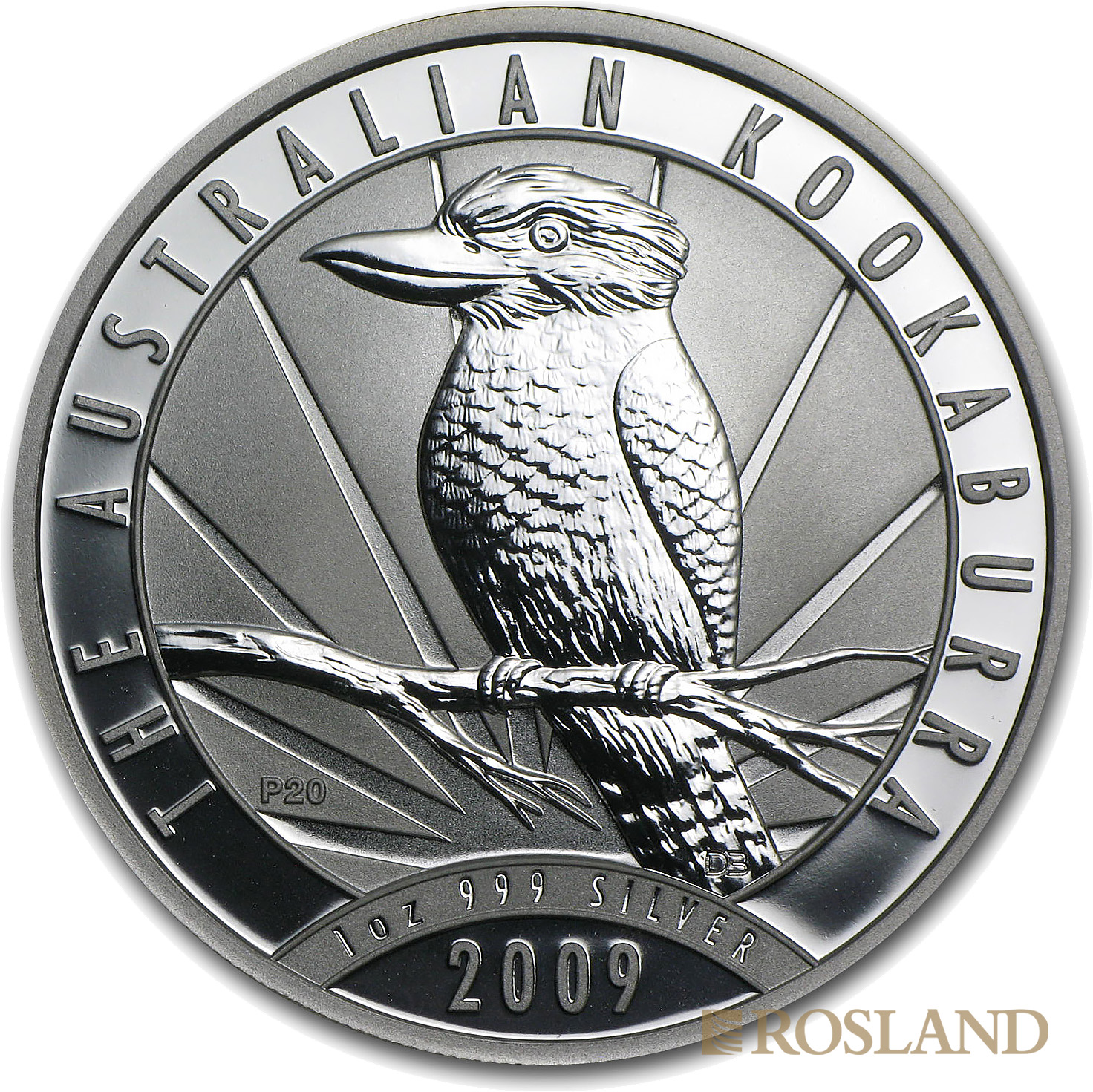 1 Unze Silbermünze Kookaburra 2009