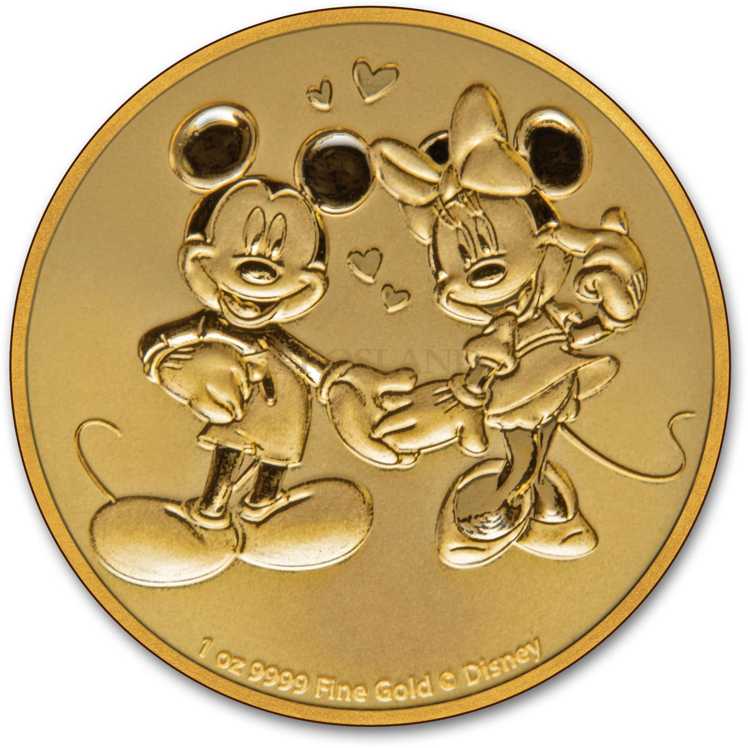 1 Unze Goldmünze Disney® Micky & Minnie Maus 2020
