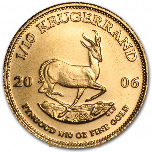 1 10 unze gold krügerrand