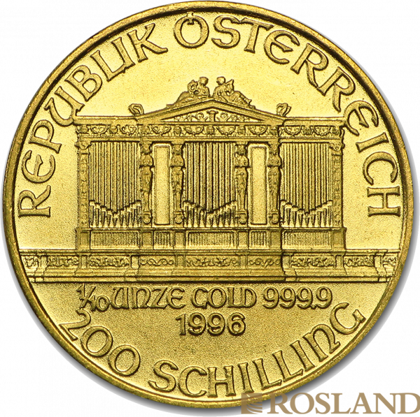 1 10 unze gold philharmoniker